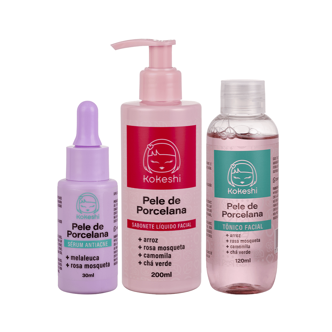 Kit Acne Controlada Kokeshi - Cuidado da pele KKS00002