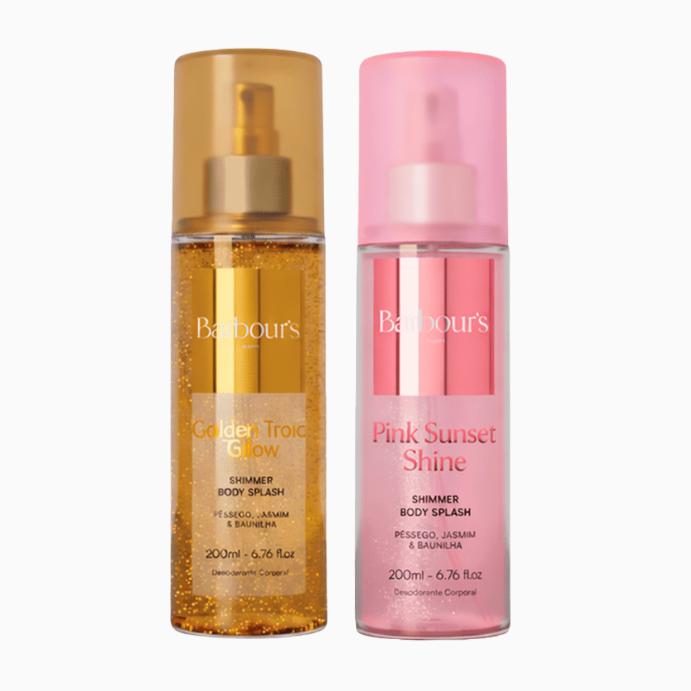 Kit Adocicados - Golden Tropic Glow e Pink Sunset Shine - Perfumes e Colónias KBB99136