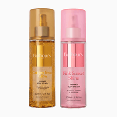 Kit Adocicados -  Golden Tropic Glow e Pink Sunset Shine