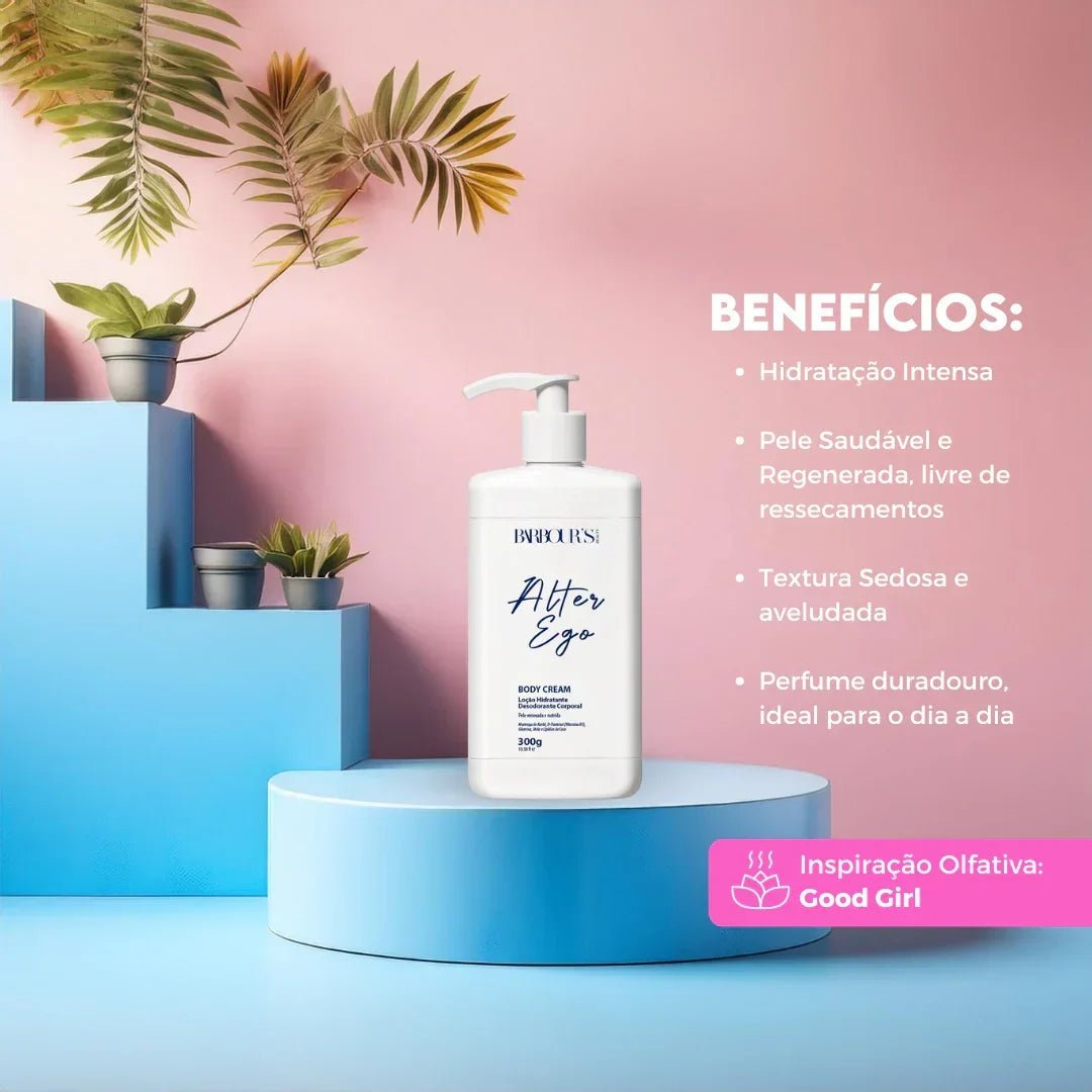 Kit Alter Ego - Perfume de Cabelo, Body Splash e Body Cream