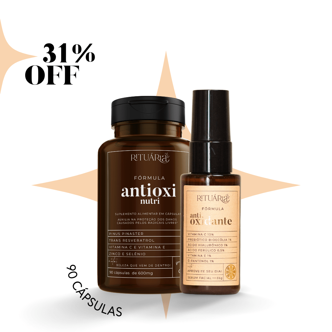 Kit Antioxi Nutri (90 Cápsulas) + Antioxidante