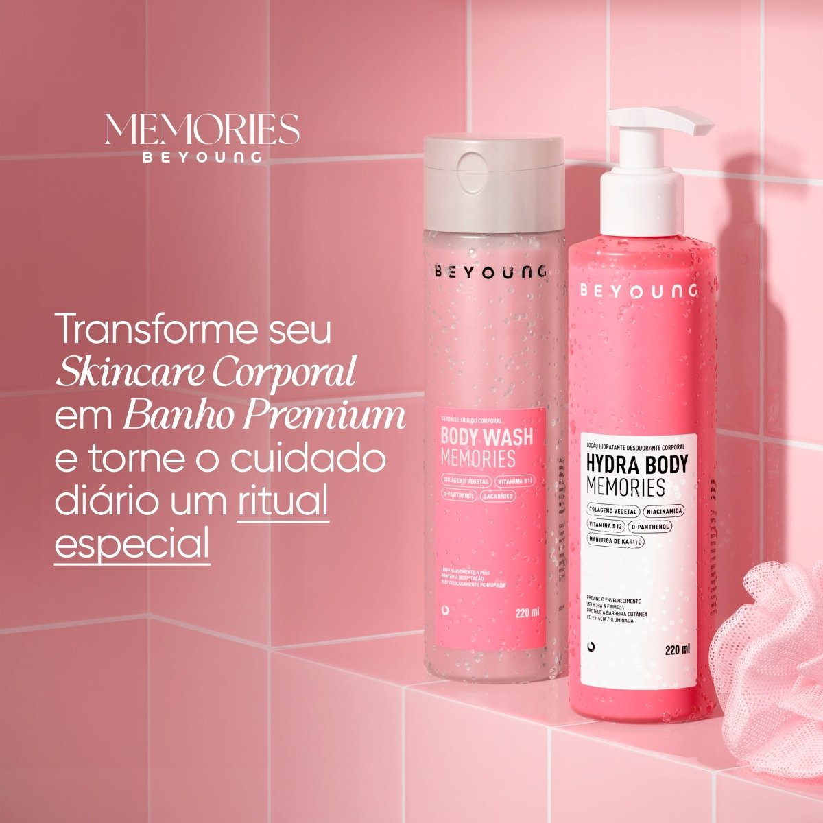Kit Banho Premium Memories