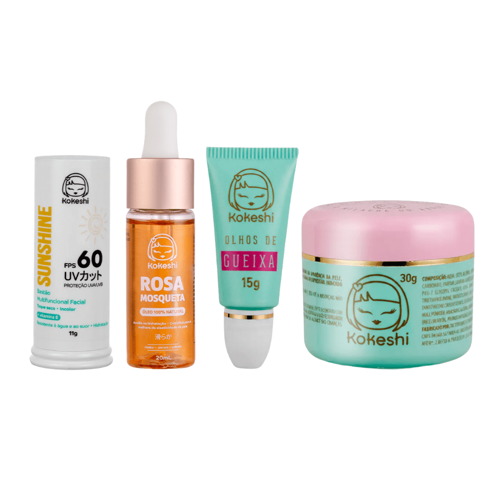 Kit Beleza Total Com FPS 60 - Cuidado da pele KKS00094