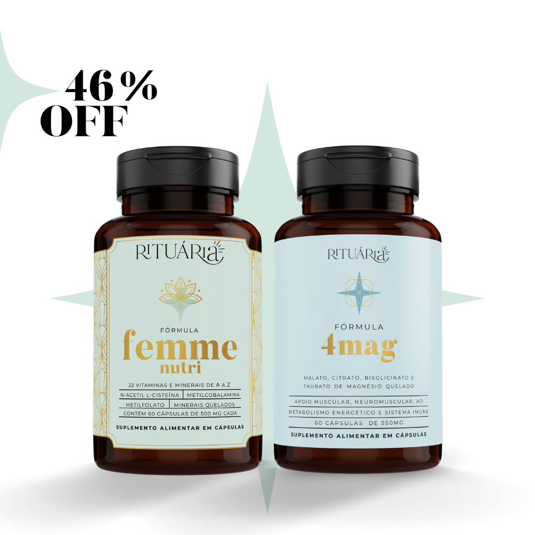 Kit Bem-estar e Relaxamento - Fórmula Femme + 4Mag