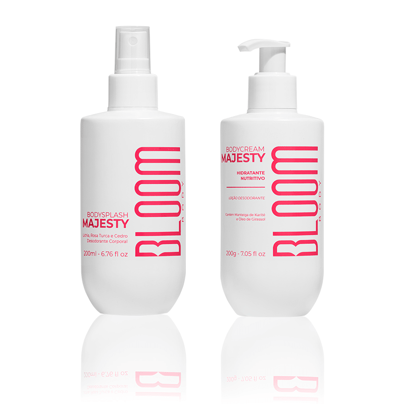 Kit Body Cream e Body Splash Majesty - Kit 20022