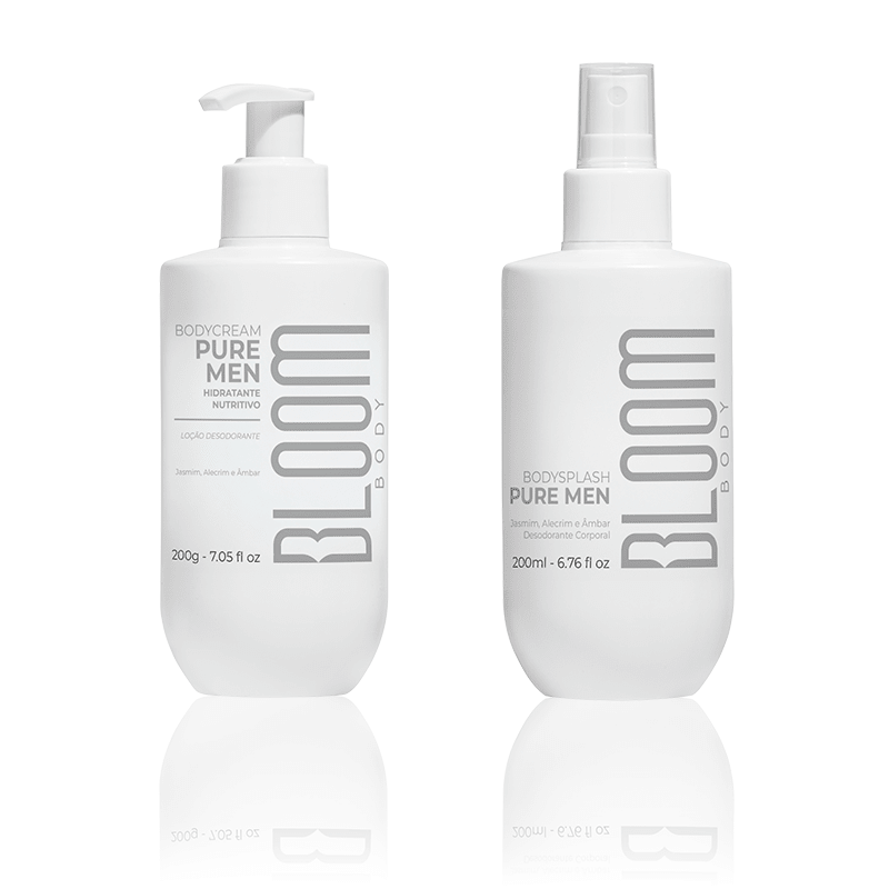 Kit Body Cream e Body Splash Pure Man - Kit 20048