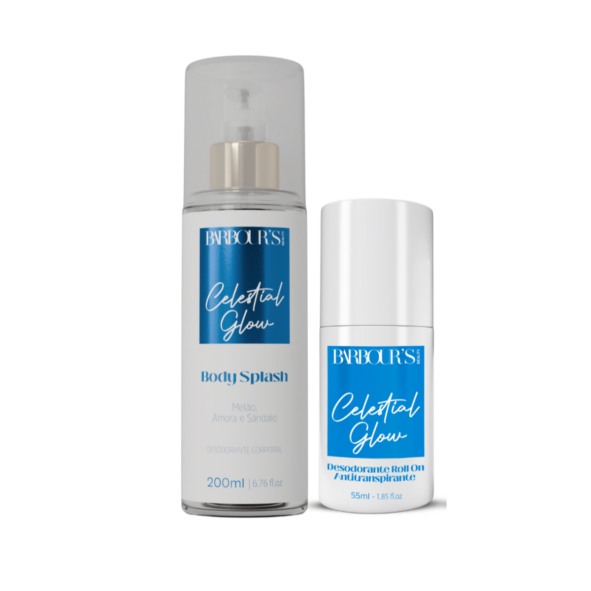 Kit Body Splash + Desodorante Roll - on Celestial Glow - Kit 20222