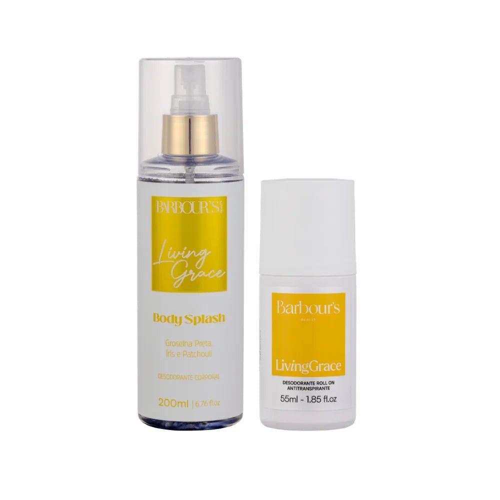 Kit Body Splash + Desodorante Roll-on Living Grace