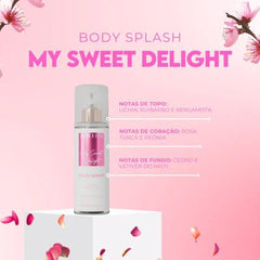 Kit Body Splash + Desodorante Roll-on My Sweet Delight