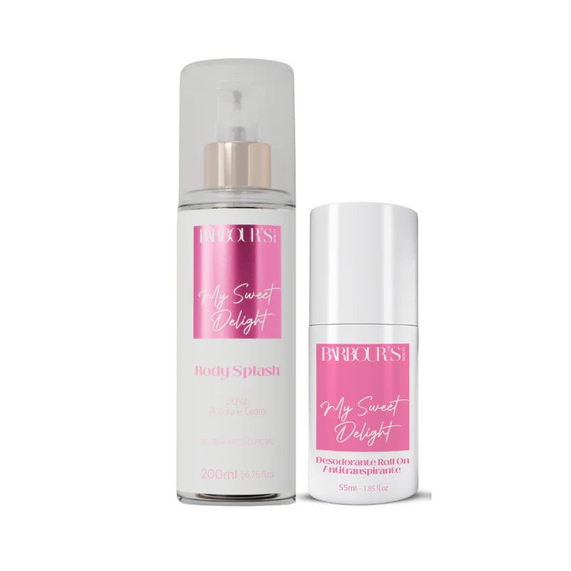 Kit Body Splash + Desodorante Roll - on My Sweet Delight - Kit 20219