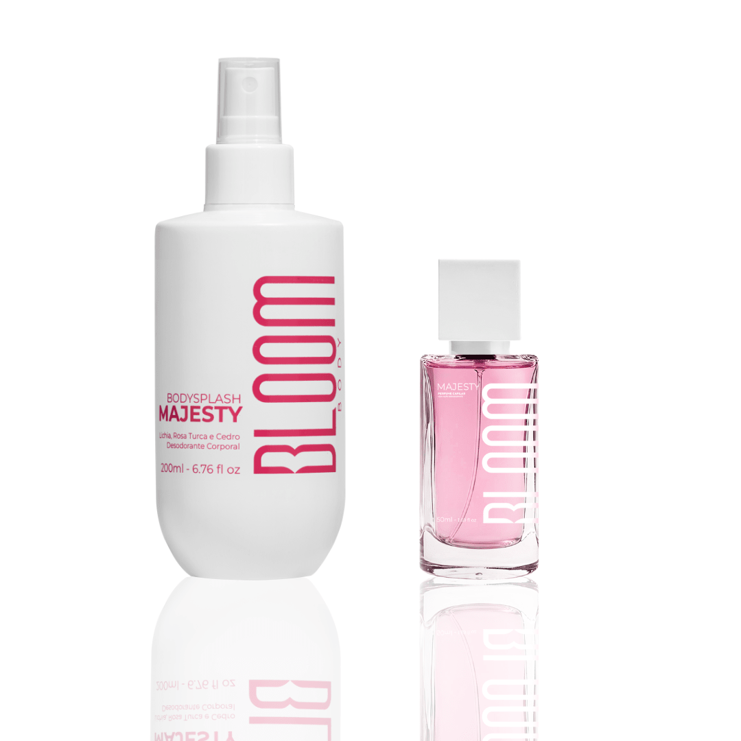 Kit Body Splash e Perfume Capilar Majesty - Kit 20083