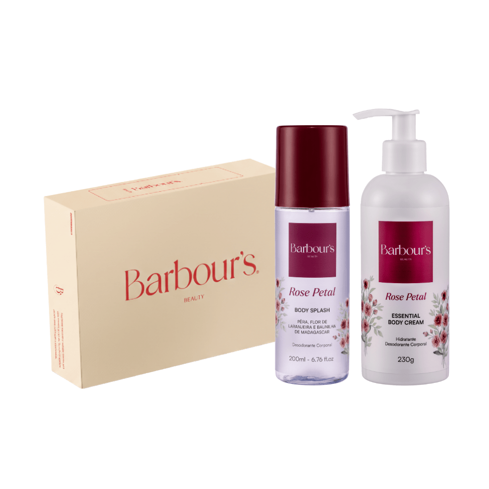Kit Body Splash + Essential Body Cream Rose Petal - Kit KBB99163