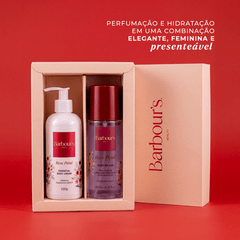 Kit Body Splash + Essential Body Cream Rose Petal