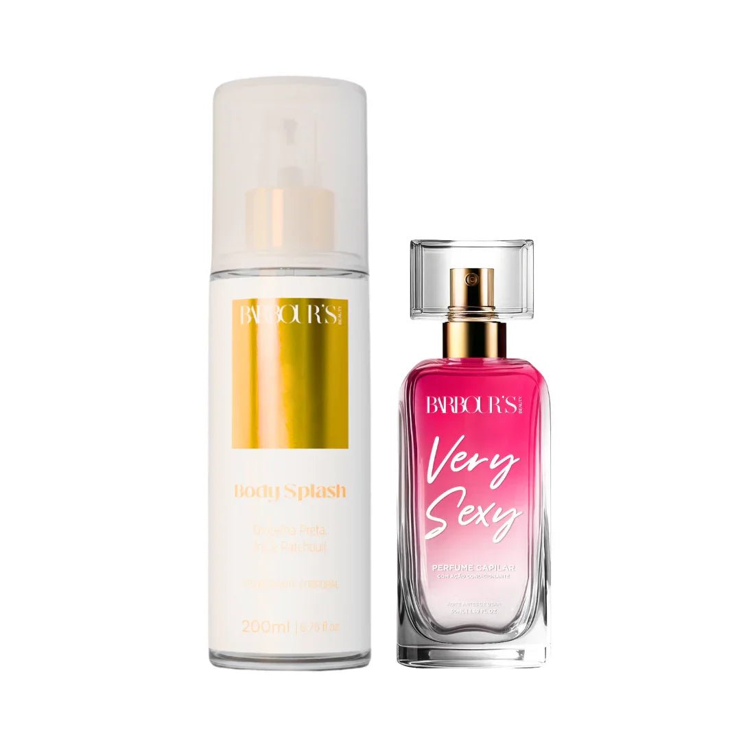 Kit Body Splash Living Grace + Perfume de Cabelo Very Sexy - Kit 20063