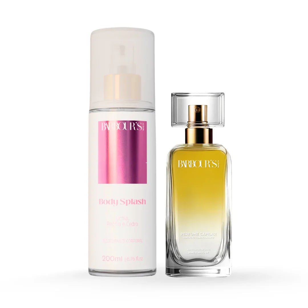 Kit Body Splash My Sweet Delight + Perfume de Cabelo Living Grace