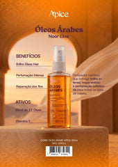 KIT GLASS HAIR - Shampoo em óleo e Óleo Árabe