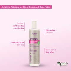 Kit Cachos Finalizadores - Mousse, Gelatina Ativadora, Ativador e Modelador e Spray Finalizador