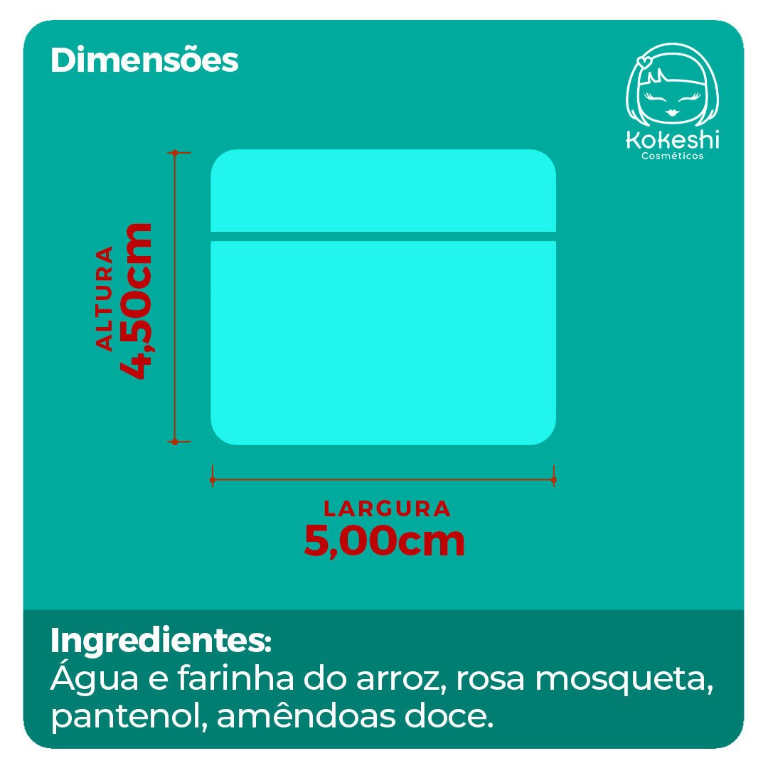 Kit Clareador Facial Kokeshi - Hidratante + Sérum Antimanchas