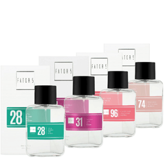 Kit Clássicos Femininos Fator 5 | 31, 96, 74 e 28
