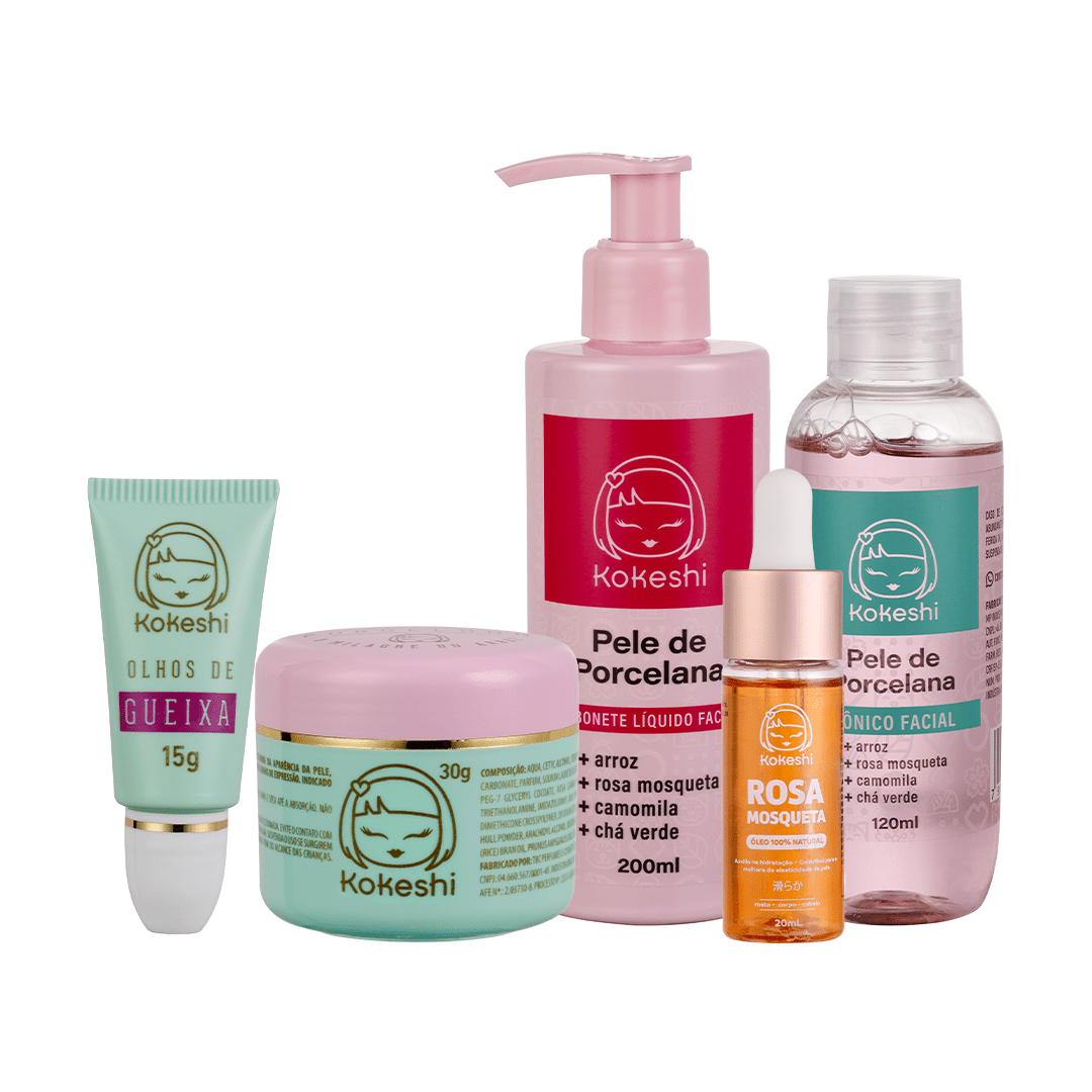 Kit Clássicos Kokeshi - Cuidado da pele 40005