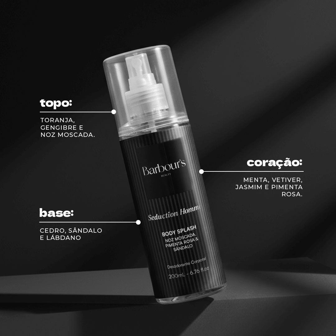 Kit Clássicos Masculinos - Bold Homme, Seduction Homme e Acqua Homme