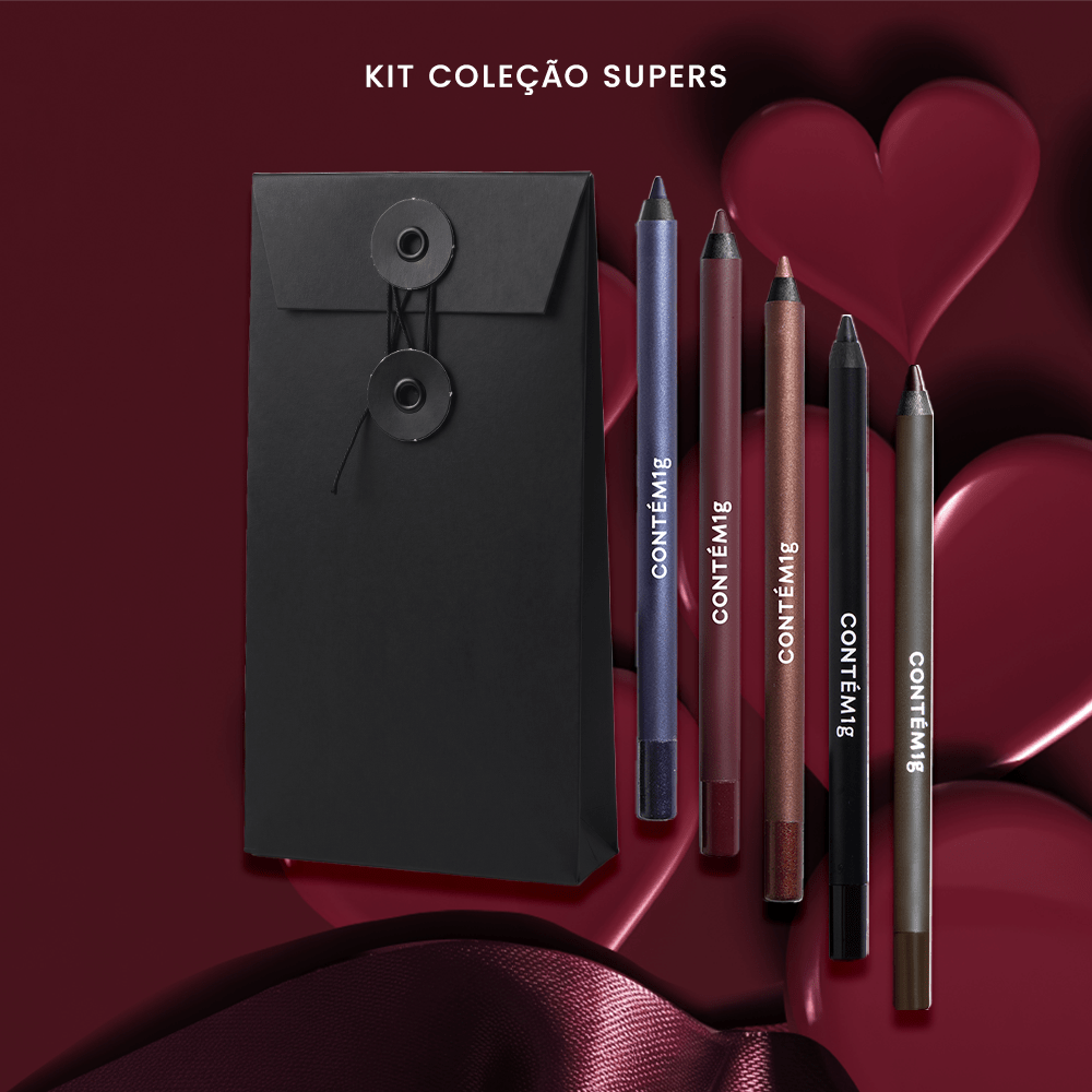 Kit Coleção Supers Namorados - Maquilhagem 