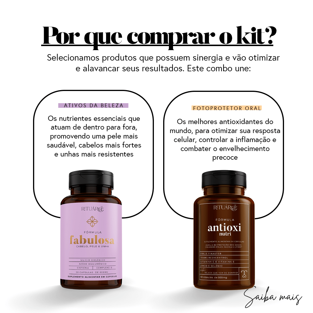 Kit Combo de Milhões - Cápsulas da Beleza