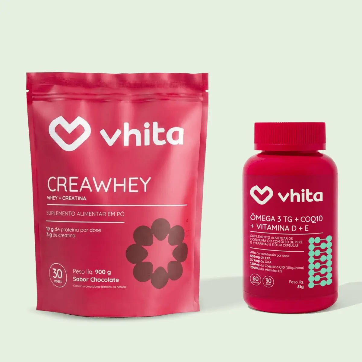 Kit Creawhey + Ômega 3 em 1