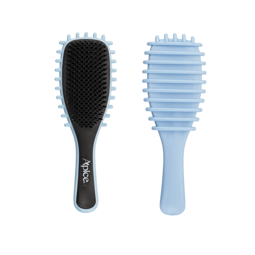 Kit Crespo Essencial - Escova Azul, Gelatina e Creme de Pentear (3 ITENS)