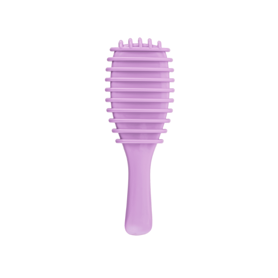 Kit Crespo Essencial - Escova Lilás, Gelatina e Creme de Pentear (3 ITENS)