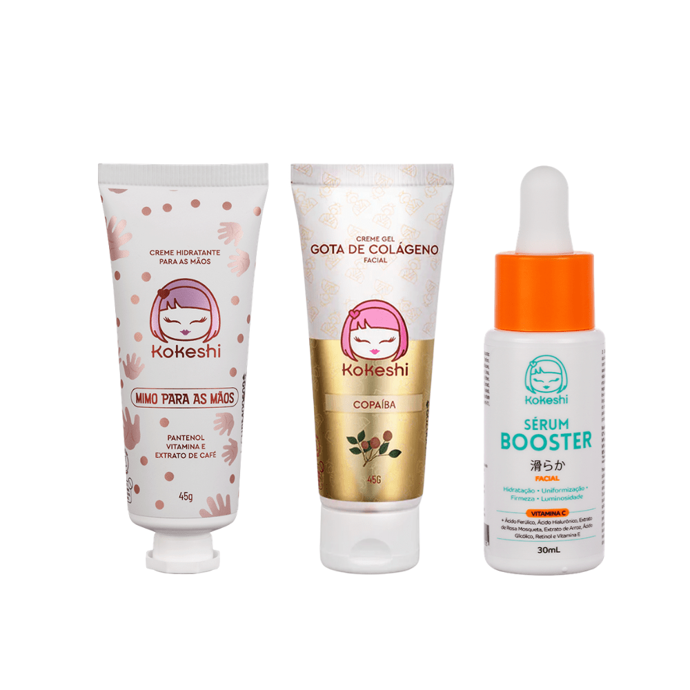Kit Cuidados Completos - Mãos & Glow - Cuidado da pele KKS00096