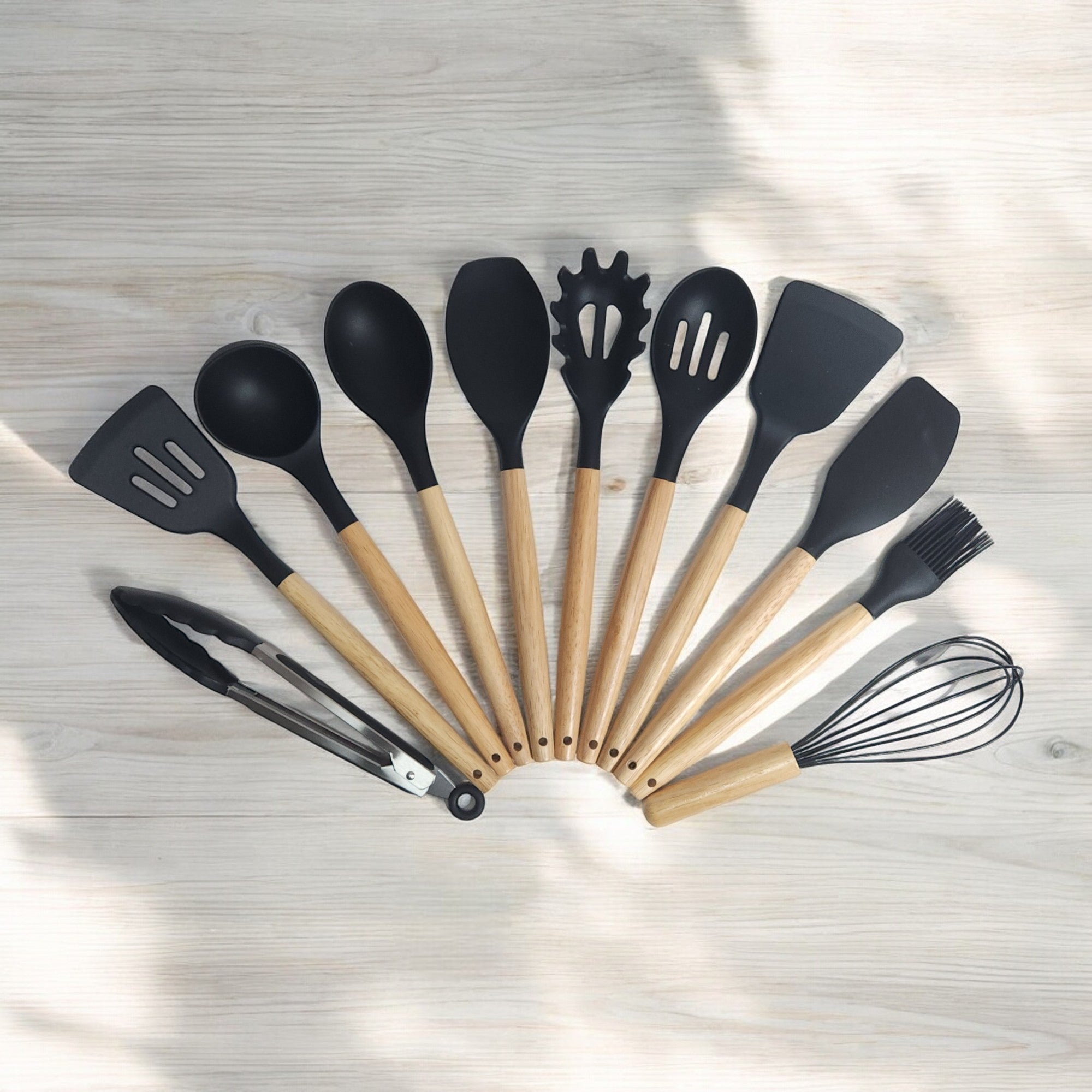 Kit de Cozinha com Suporte - 12 Peças