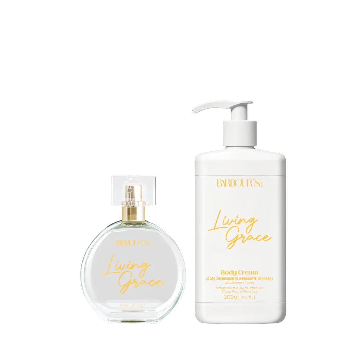 Kit Desodorante Colônia e Body Cream Living Grace - Kit KBB99130