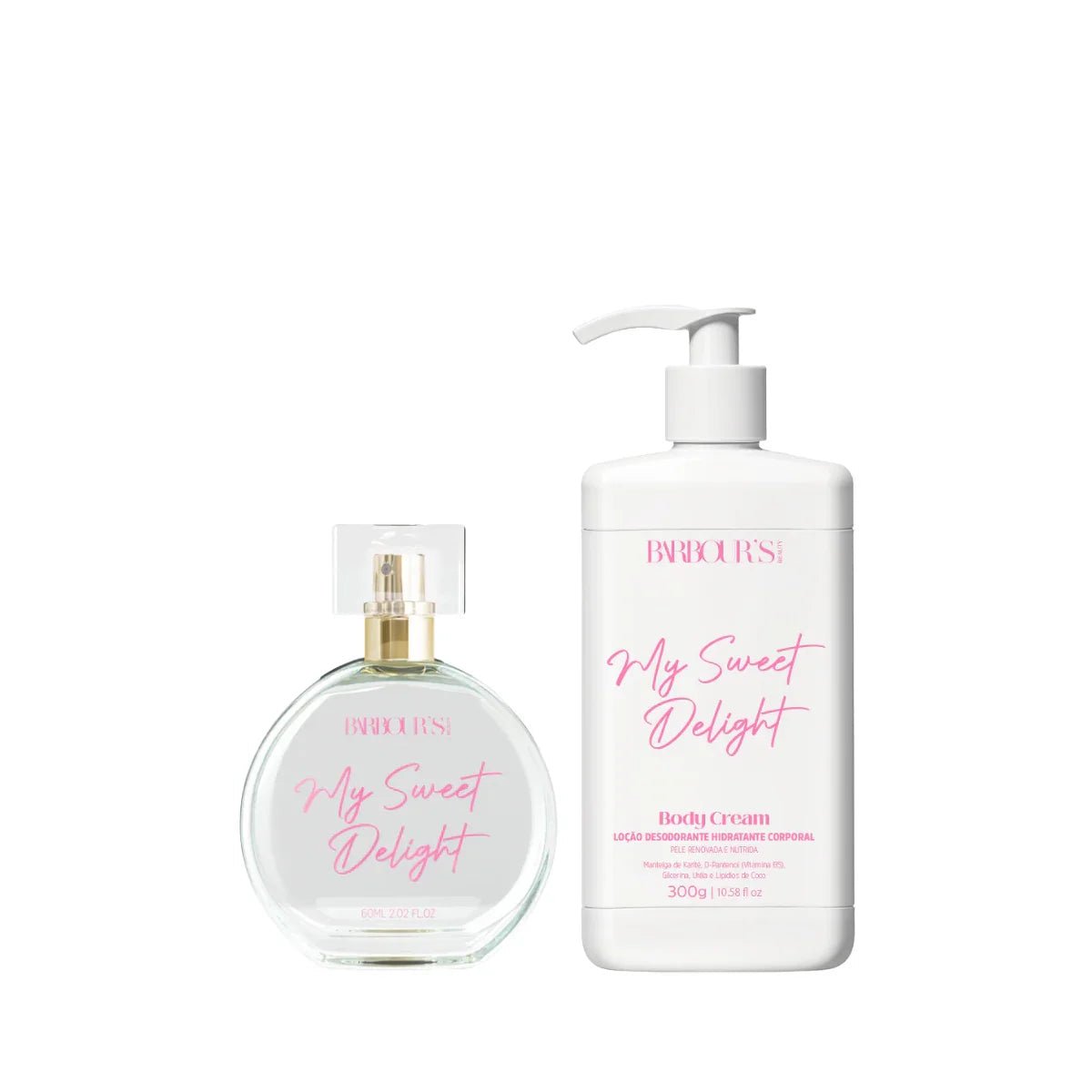 Kit Desodorante Colônia e Body Cream My Sweet Delight - Kit 20148