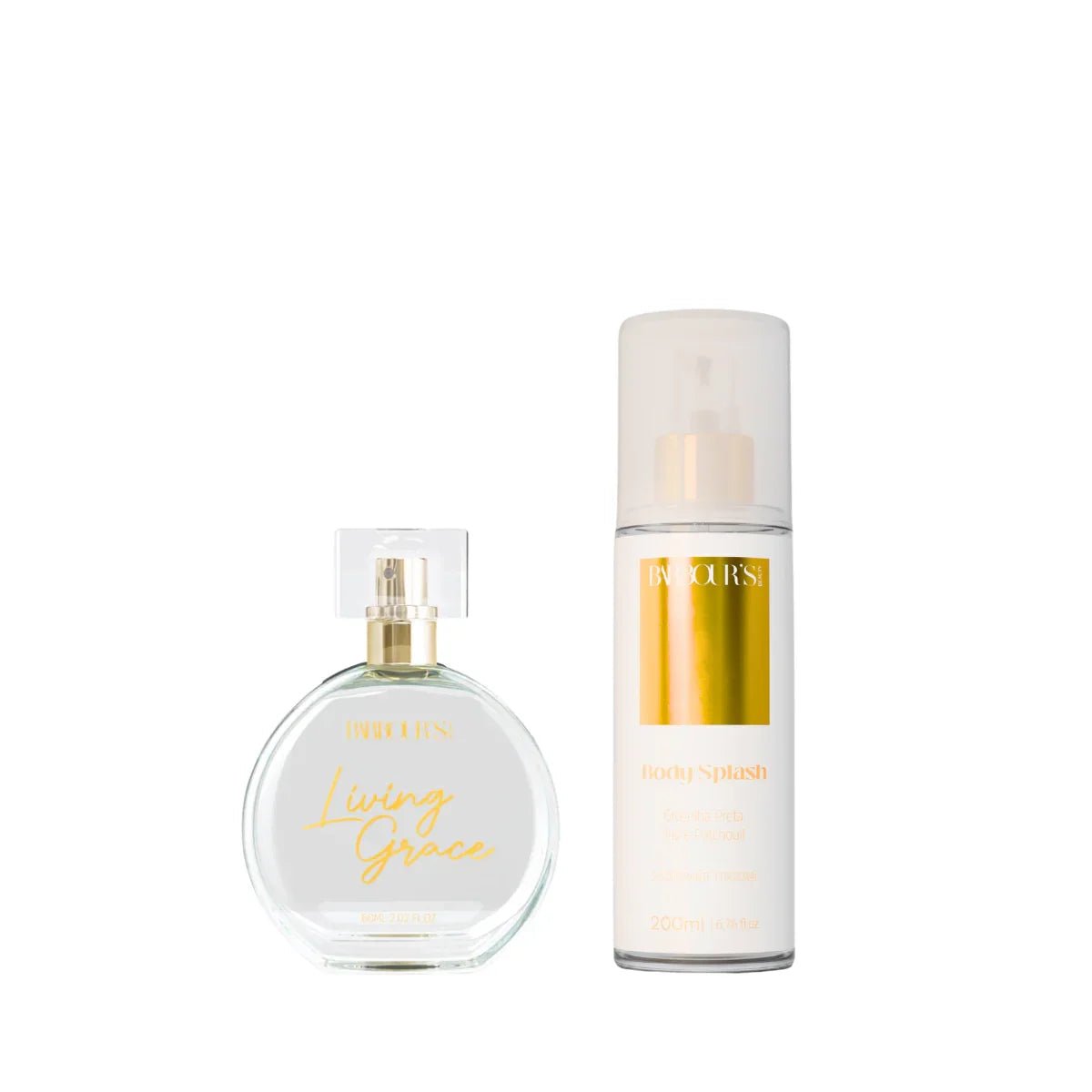 Kit Desodorante Colônia e Body Splash - Living Grace - Perfumes e Colónias KBB99059
