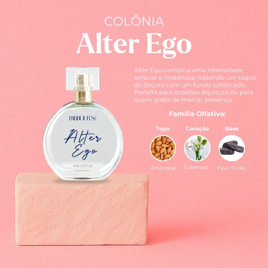 Kit Desodorante Colônia e Perfume Capilar - Alter Ego