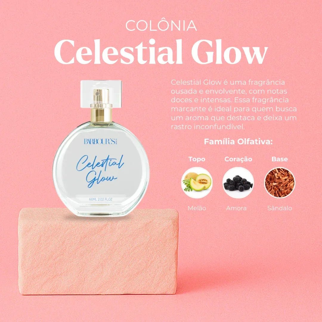 Kit Desodorante Colônia e Perfume Capilar - Celestial Glow