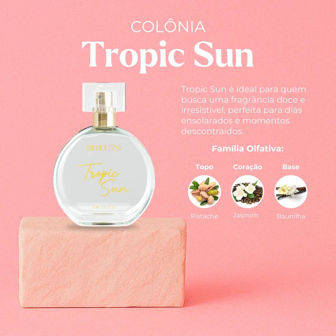 Kit Desodorante Colônia e Perfume Capilar - Tropic Sun