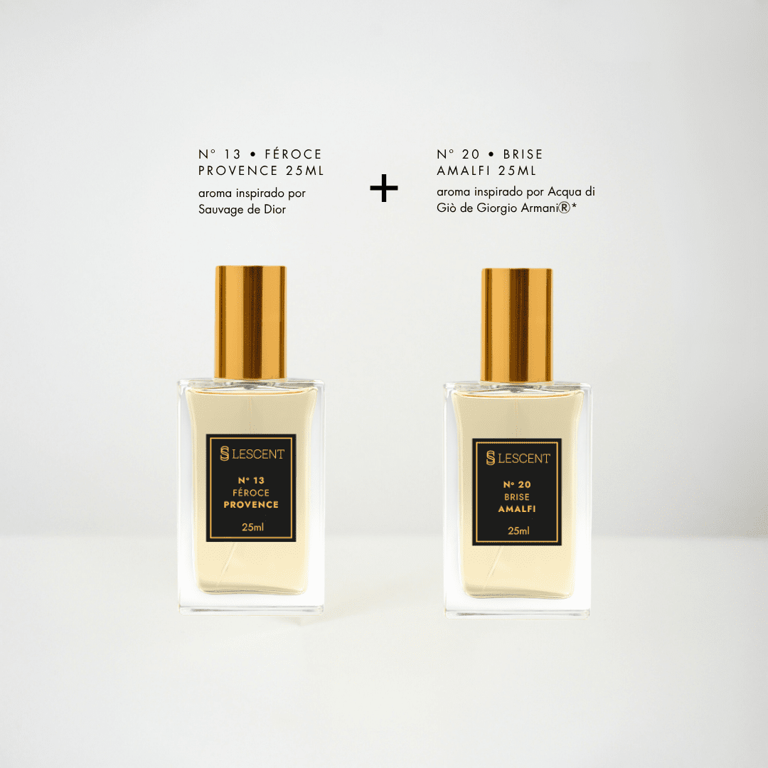 Kit Dueto Essencial Masculino - N13 + N20 | 25ml