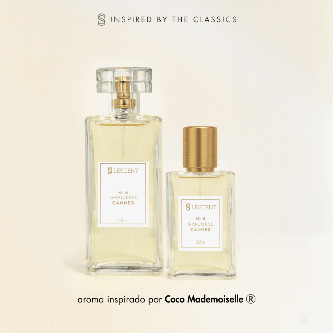 Kit Dueto Gracieuse Cannes N6 | 100ml + N6 | 25ml