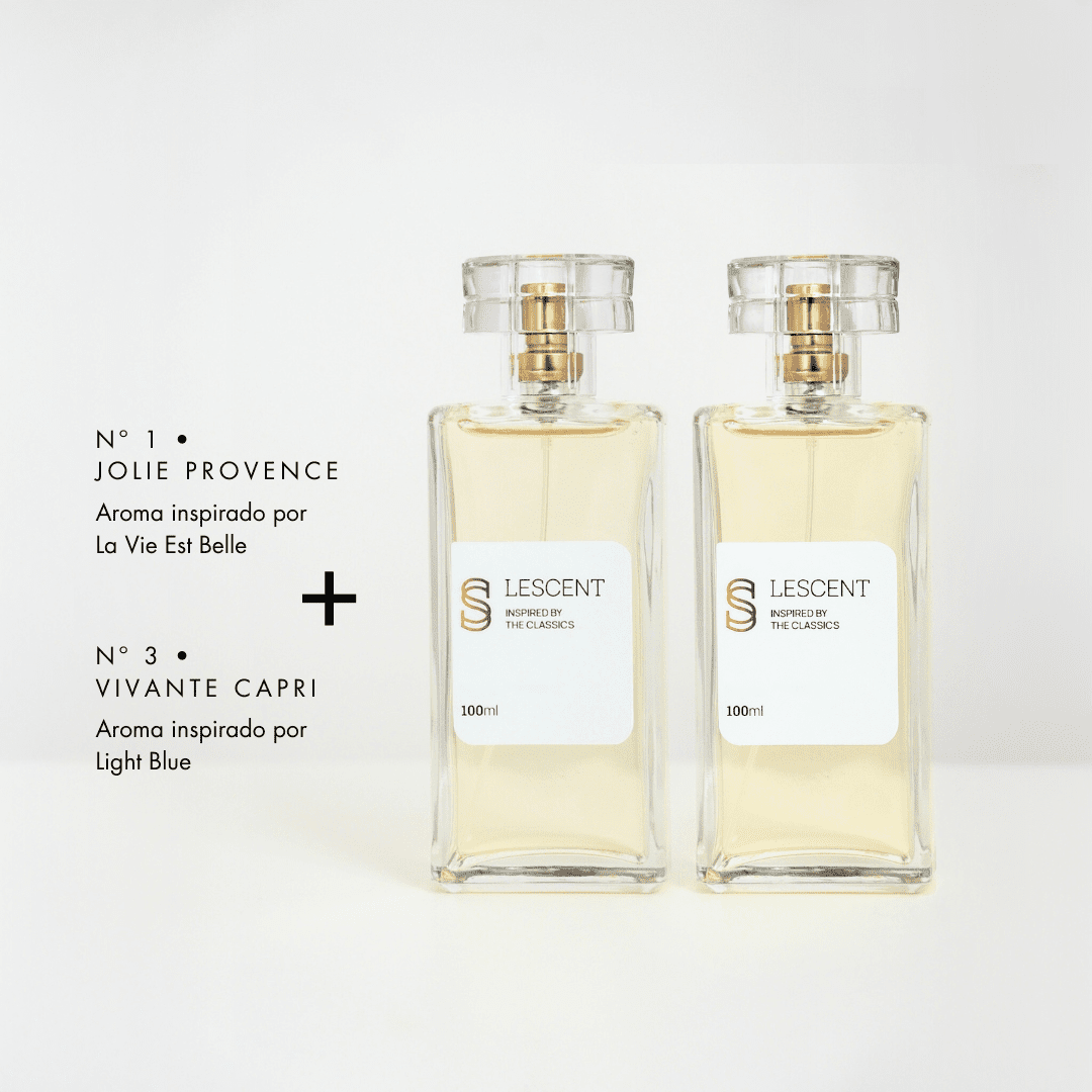 Kit Dueto Radiante: N1 • JOLIE PROVENCE + N3 • VIVANTE CAPRI
