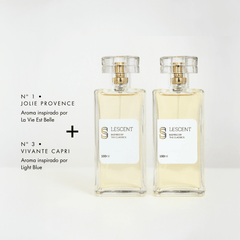 Kit Dueto Radiante: N1 • JOLIE PROVENCE + N3 • VIVANTE CAPRI