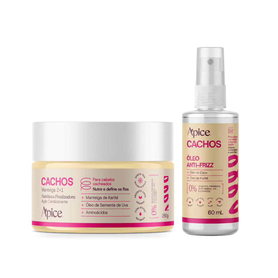 Kit Dupla Cachos - Manteiga 2x1 e Óleo - Produtos para pentear o cabelo 46125