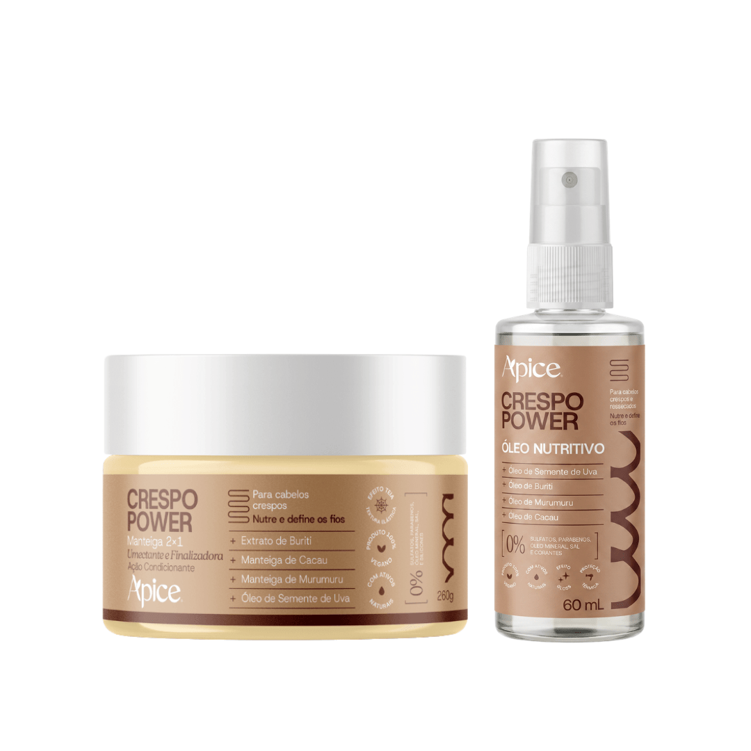 Kit Dupla Crespo Power - Manteiga 2x1 e Óleo