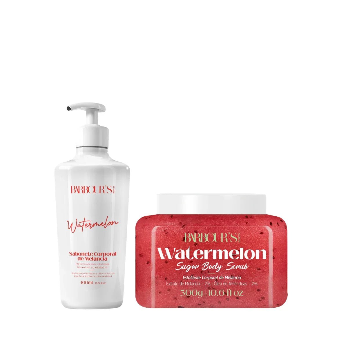 Kit Esfoliante + Sabonete Corporal Melancia