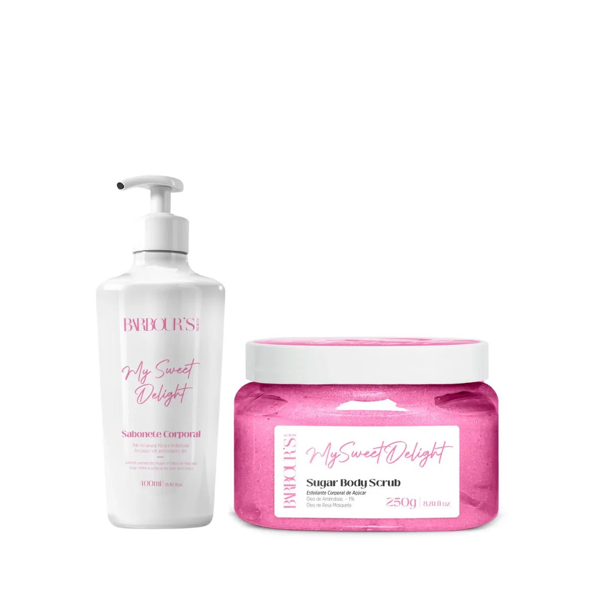 Kit Esfoliante + Sabonete Corporal My Sweet Delight