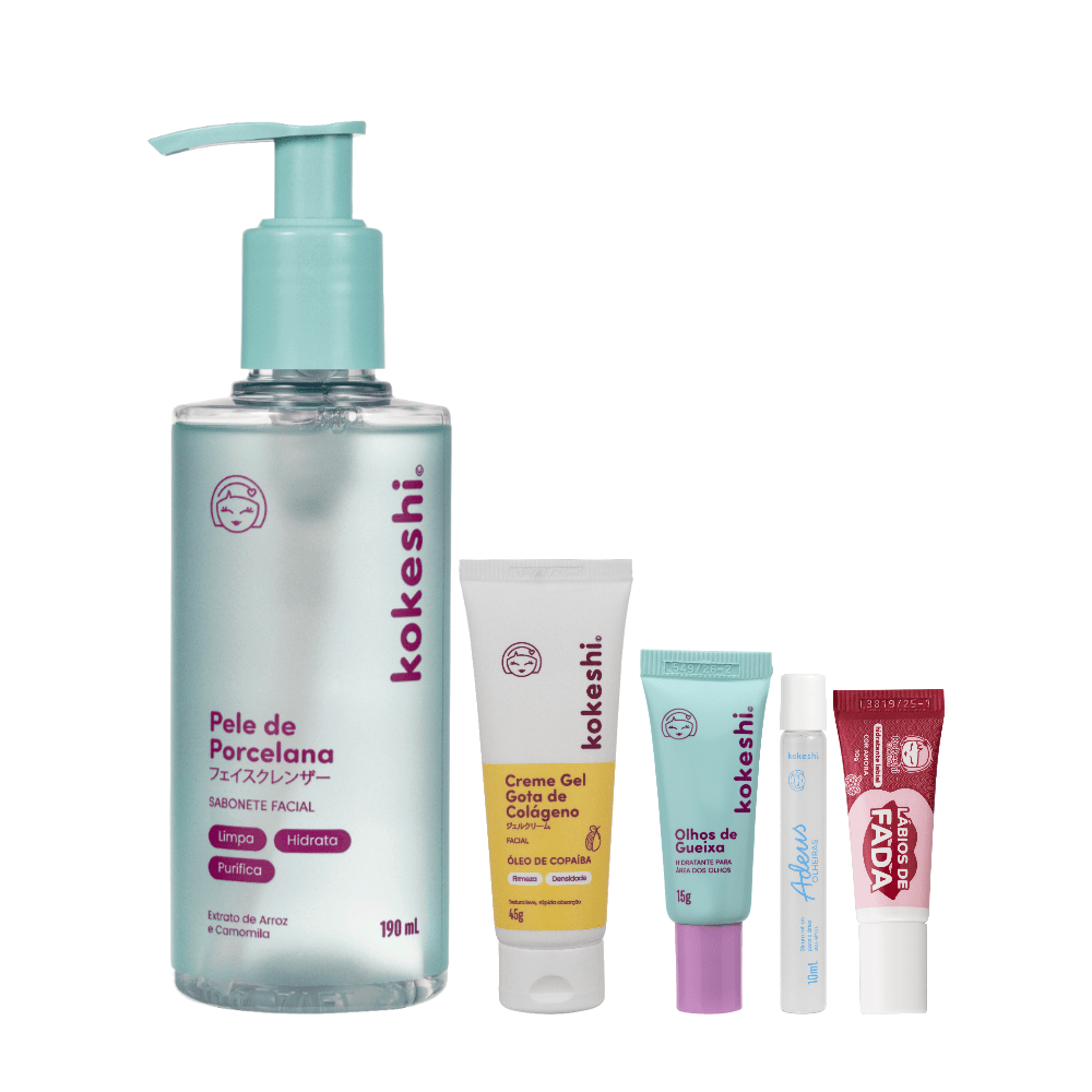 Kit Essencial (5 em 1) - Cuidado da pele KKS00128
