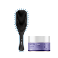 Kit Fitagem Mirra - Escova Azul e Gelatina
