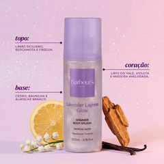 Kit Florais - Lavender Lagoon Glow, Blue Ocean Glow e Moonlight Shimmer