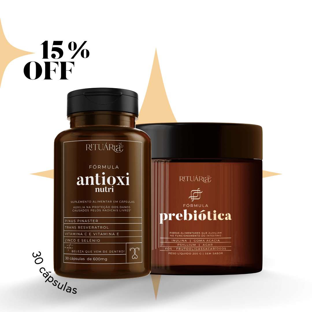 Kit Fórmula Prebiótica + Antioxi Nutri (30 Cápsulas) - Vitaminas e suplementos KRT99015